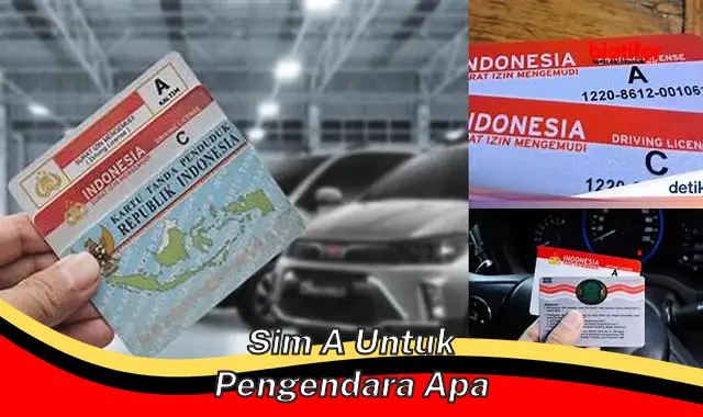 Pentingnya SIM A untuk Pengendara Motor