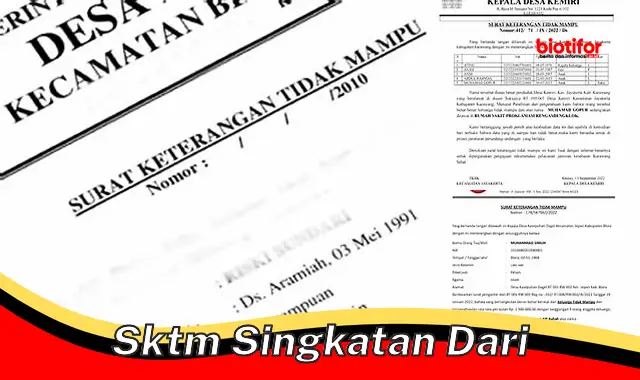 Pengertian SKTM (Surat Keterangan Tidak Mampu) dan Manfaatnya