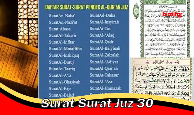 surat surat juz 30 surat surat juz 30