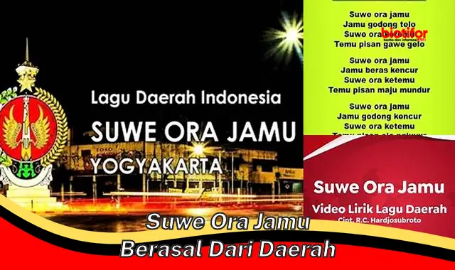 Pentingnya Menjaga Kesehatan: Suwe Ora Jamu Berasal Dari Daerah