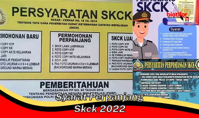 Syarat dan Cara Memperpanjang SKCK 2022 dengan Mudah