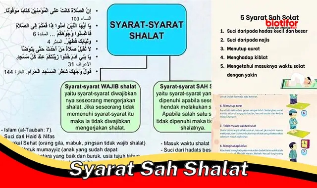 syarat sah shalat