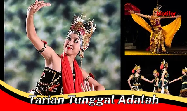 tarian tunggal adalah tarian tunggal adalah