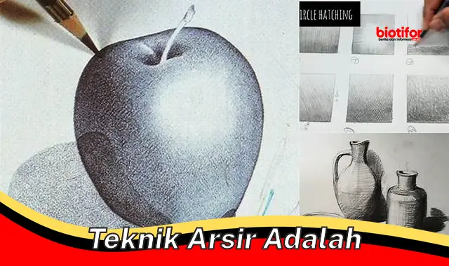 teknik arsir adalah teknik arsir adalah