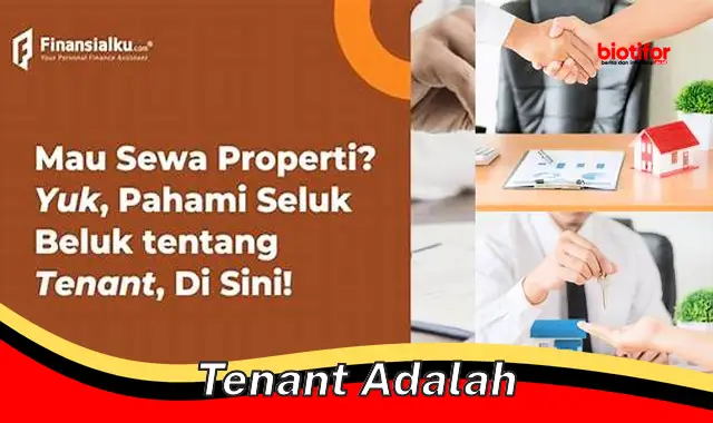 tenant adalah tenant adalah