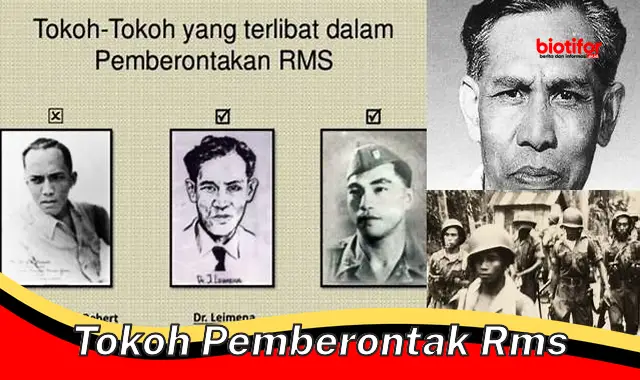 Perjuangan Tokoh Pemberontak RMS dalam Menentang Penyatuan Indonesia