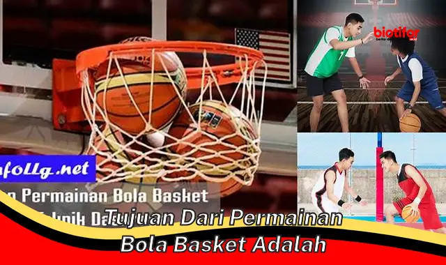 tujuan dari permainan bola basket adalah