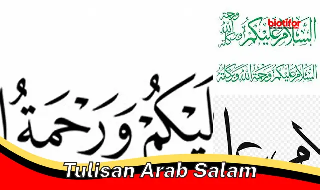 tulisan arab salam tulisan arab salam