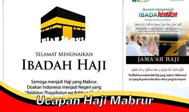 ucapan haji mabrur ucapan haji mabrur