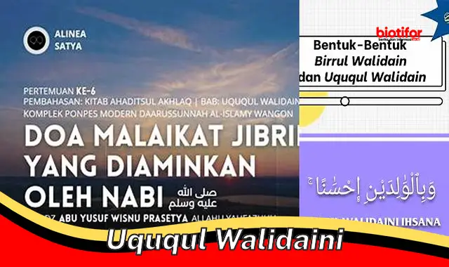 uququl walidaini uququl walidaini