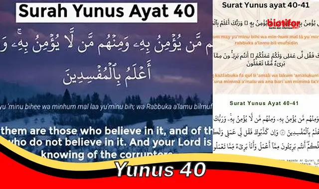 yunus 40 yunus 40
