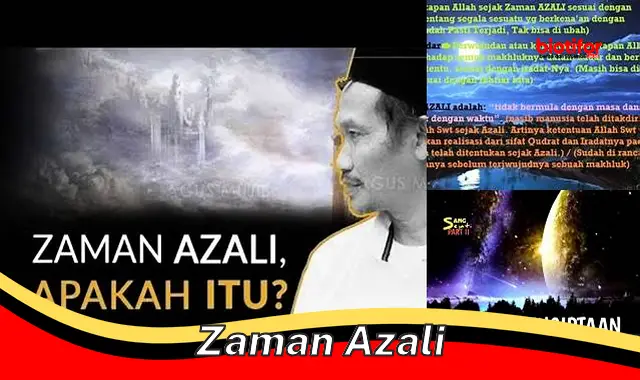 Memahami Konsep Waktu Abadi dan Tidak Terbatas dalam Zaman Azali