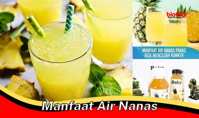 Temukan Manfaat Air Nanas yang Jarang Diketahui