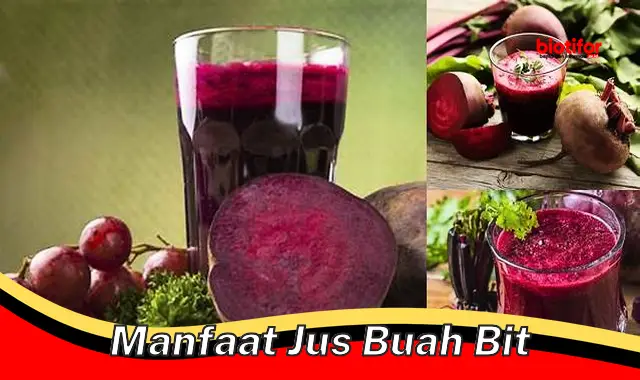 Temukan 5 Manfaat Jus Buah Bit yang Jarang Diketahui