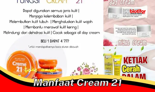 Temukan Rahasia Cream 21 yang Jarang Diketahui