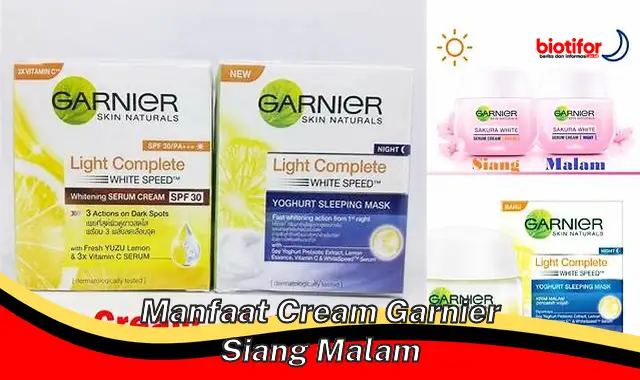 Ungkap Manfaat Cream Garnier Siang Malam: 5 Rahasia Wajah Cerah yang Jarang Diketahui