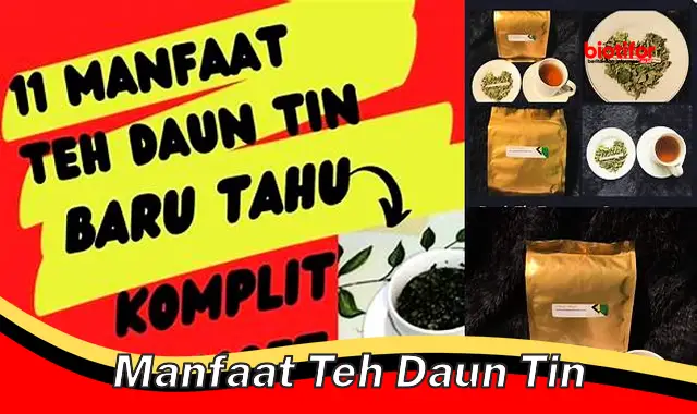 Temukan Segudang Khasiat Teh Daun Tin yang Jarang Diketahui