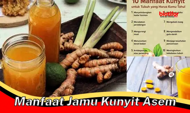 Temukan Manfaat Kunyit Asem yang Jarang Diketahui