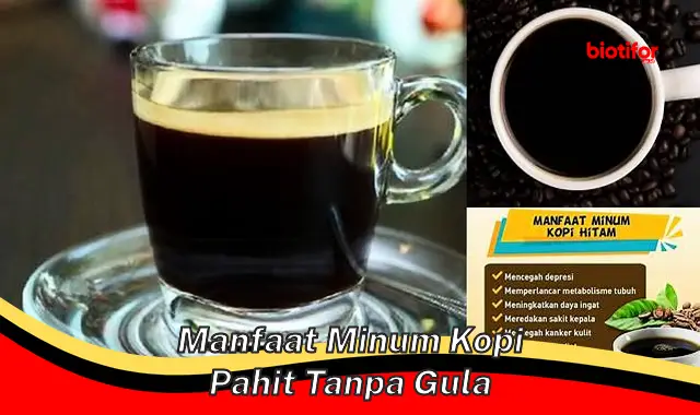 Temukan 5 Khasiat Minum Kopi Pahit yang Jarang Diketahui