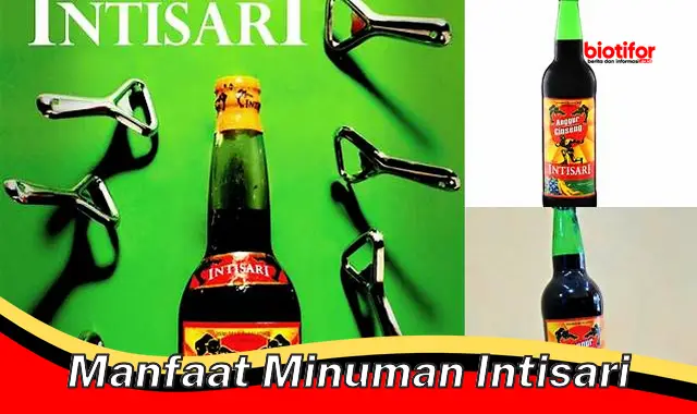 manfaat minuman intisari manfaat minuman intisari