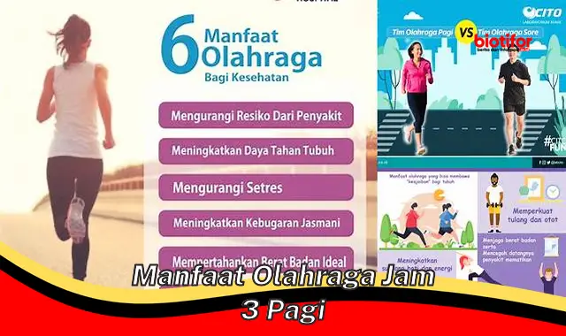 Temukan Manfaat Olahraga Jam 3 Pagi yang Jarang Diketahui