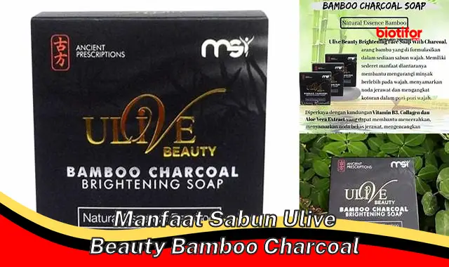 Temukan Manfaat Sabun Ulive Beauty Bamboo Charcoal yang Jarang Diketahui!