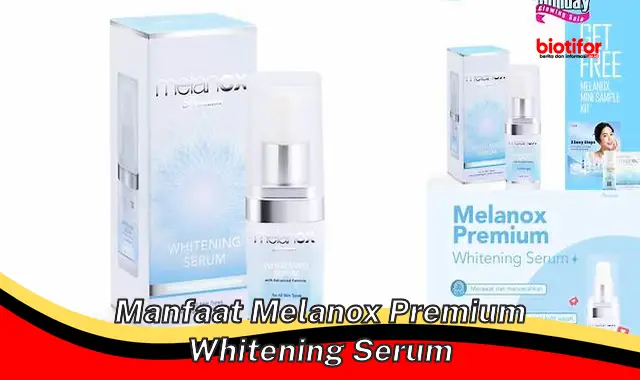 Temukan 5 Manfaat Melinox Premium Whitening Serum yang Harus Anda Ketahui