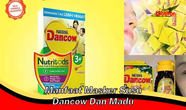 manfaat masker susu dancow dan madu manfaat masker susu dancow dan madu