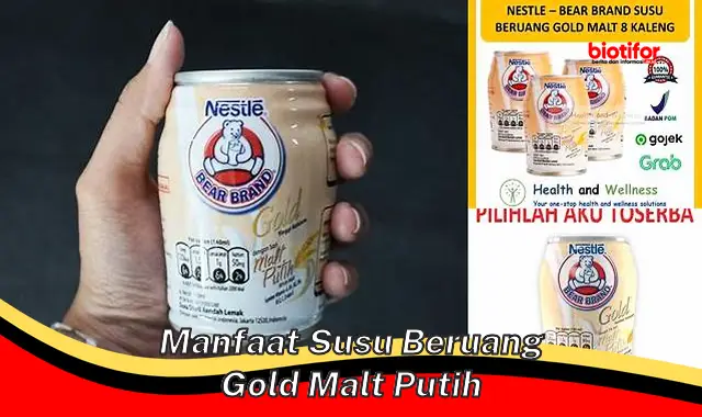 Temukan Manfaat Susu Beruang Gold Malt Putih yang Jarang Diketahui