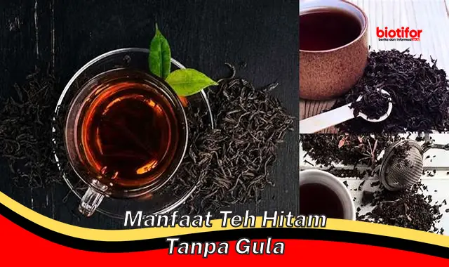 Temukan 5 Manfaat Teh Hitam Tanpa Gula Yang Jarang Diketahui