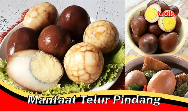 Temukan Manfaat Telur Pindang yang Jarang Diketahui