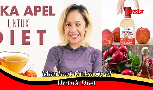 Temukan Khasiat Cuka Apel untuk Diet yang Jarang Diketahui