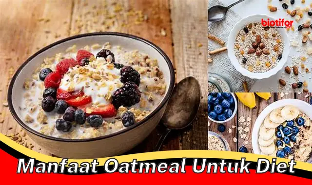 Temukan Manfaat Oatmeal untuk Diet yang Jarang Diketahui