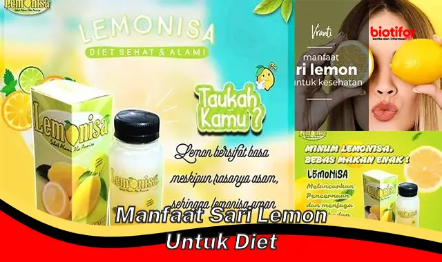 Temukan Khasiat Lemon yang Jarang Diketahui untuk Diet