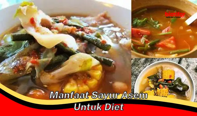 Temukan Manfaat Sayur Asem untuk Diet yang Jarang Diketahui