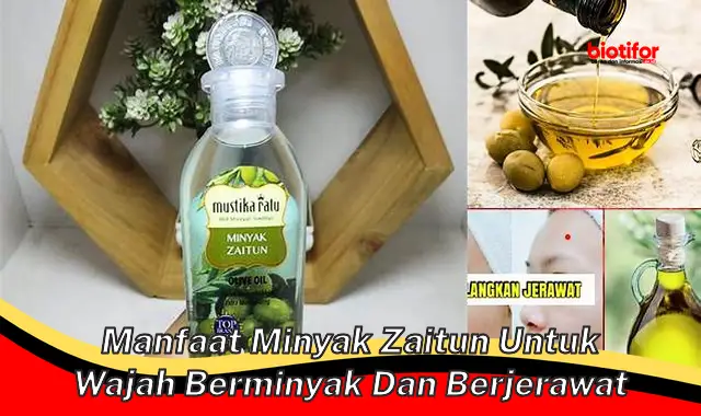 Temukan 5 Manfaat Minyak Zaitun untuk Wajah Berminyak dan Berjerawat, Wajib Tahu!