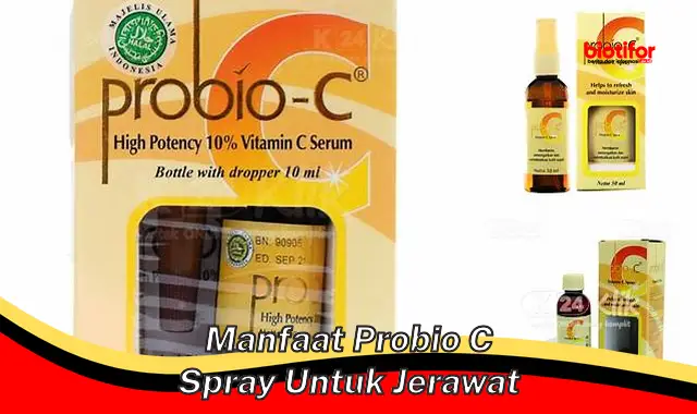 Temukan Rahasia Manfaat Probio C Spray untuk Jerawat