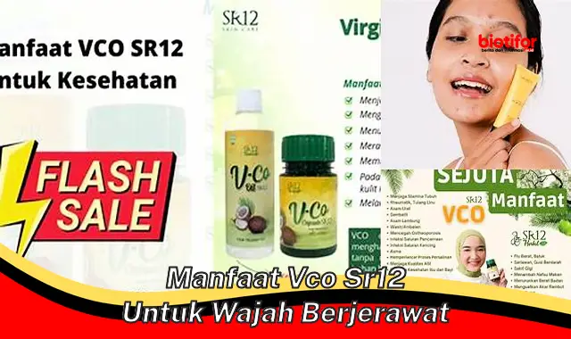 Temukan Rahasia VCO SR12 untuk Wajah Berjerawat yang Jarang Diketahui