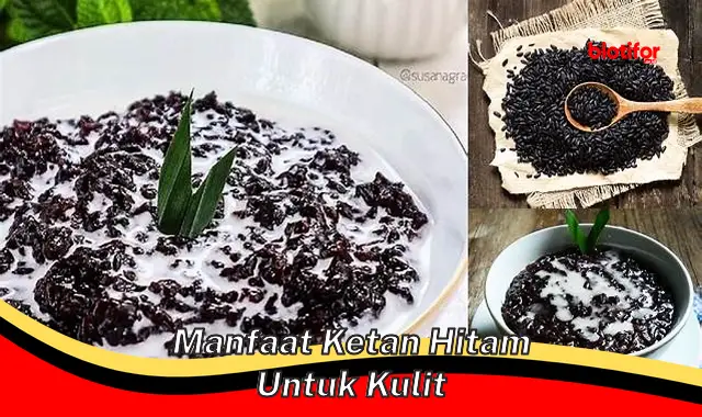 Temukan 5 Manfaat Ketan Hitam untuk Kulit Wajah yang Jarang Diketahui