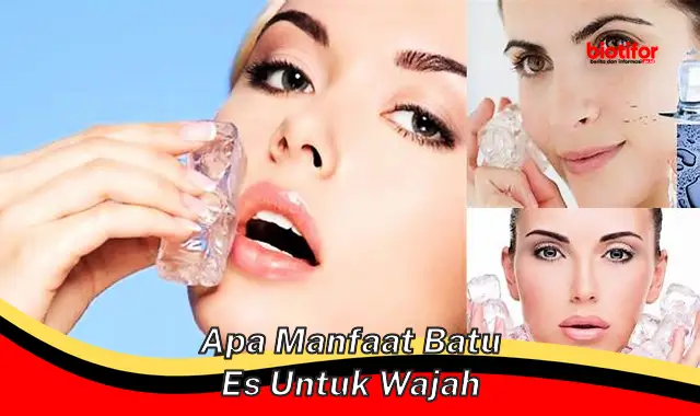 5 Manfaat Batu Es untuk Wajah yang Belum Banyak Diketahui