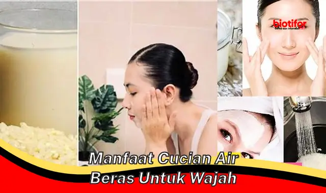 Temukan Manfaat Air Beras untuk Wajah, Bukti Nyata yang Jarang Diketahui