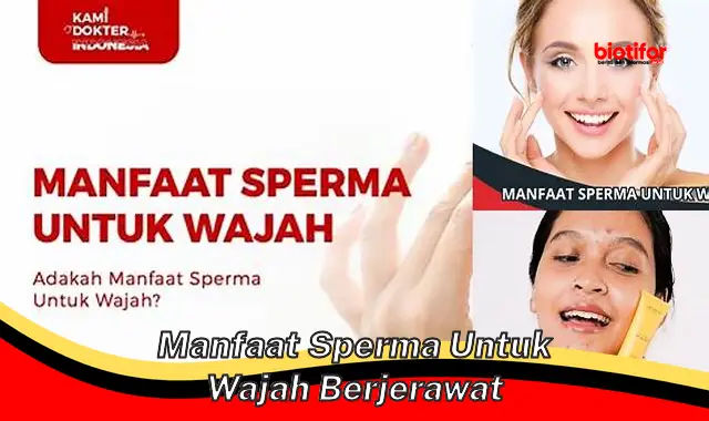 Temukan Manfaat Sperma untuk Jerawat, Penemuan Jarang Diketahui