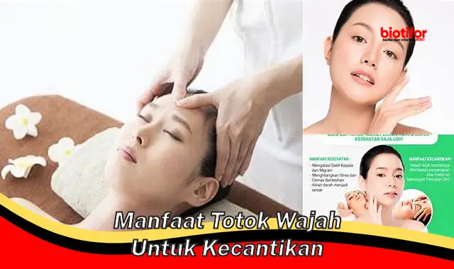 Temukan Manfaat Totok Wajah untuk Kecantikan, Rahasia Wajah Cantik yang Jarang Orang Tahu