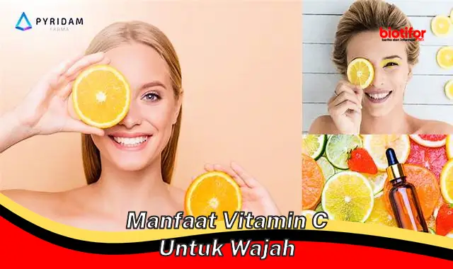 Temukan 5 Manfaat Vitamin C Untuk Wajah yang Jarang Diketahui