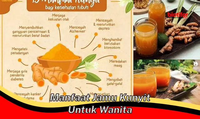 Temukan 5 Rahasia Khasiat Jamu Kunyit untuk Wanita