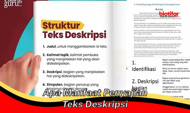 Temukan Manfaat Penyajian Teks Deskripsi yang Jarang Diketahui