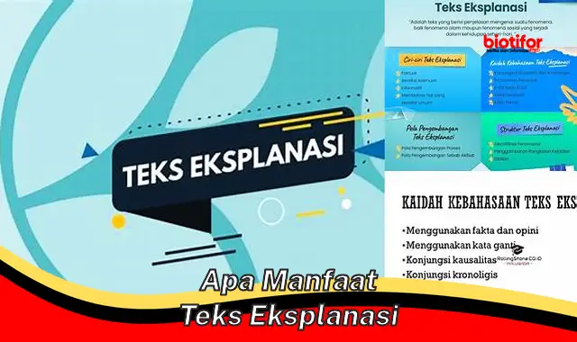 Temukan Manfaat Teks Eksplanasi yang Jarang Diketahui