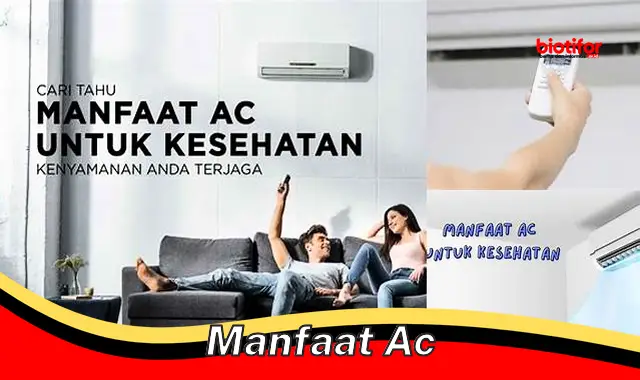 Temukan 5 Manfaat AC Yang Jarang Diketahui