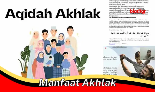manfaat akhlak manfaat akhlak