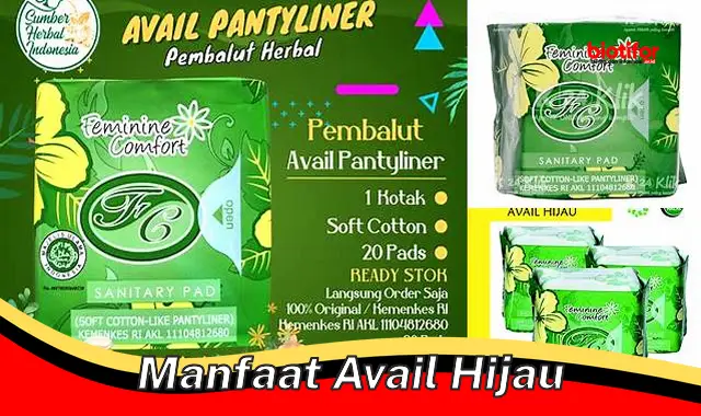 manfaat avail hijau manfaat avail hijau